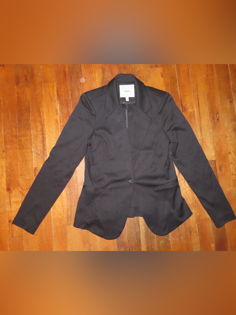 Black Women’s Tailored Blazer Jacket - Fitted